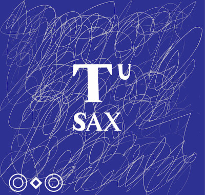 Temple University sax ensemble logo